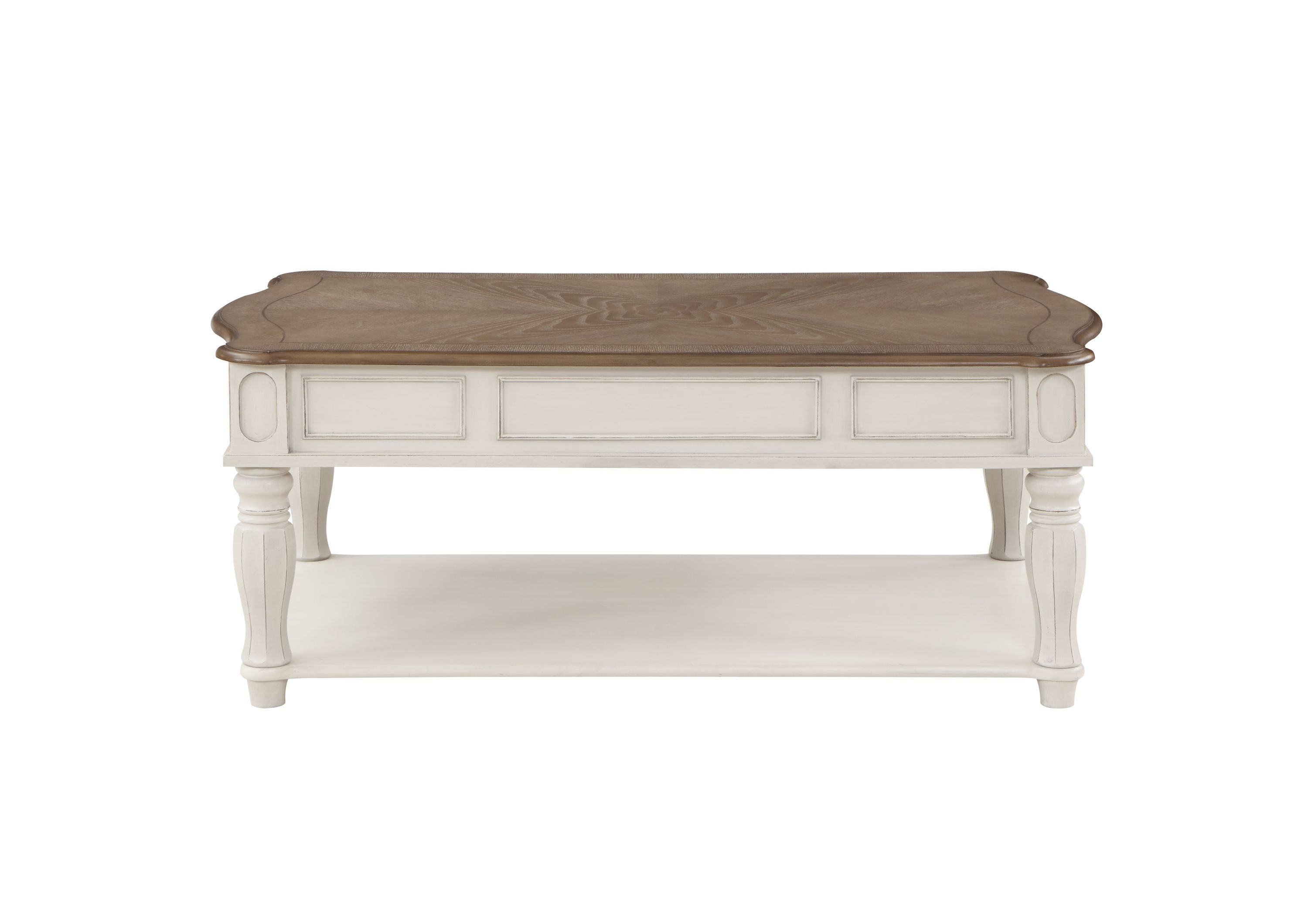 Antique White Coffee Table w/Lift Top