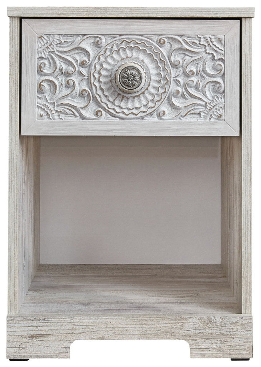 Whitewash Nightstand