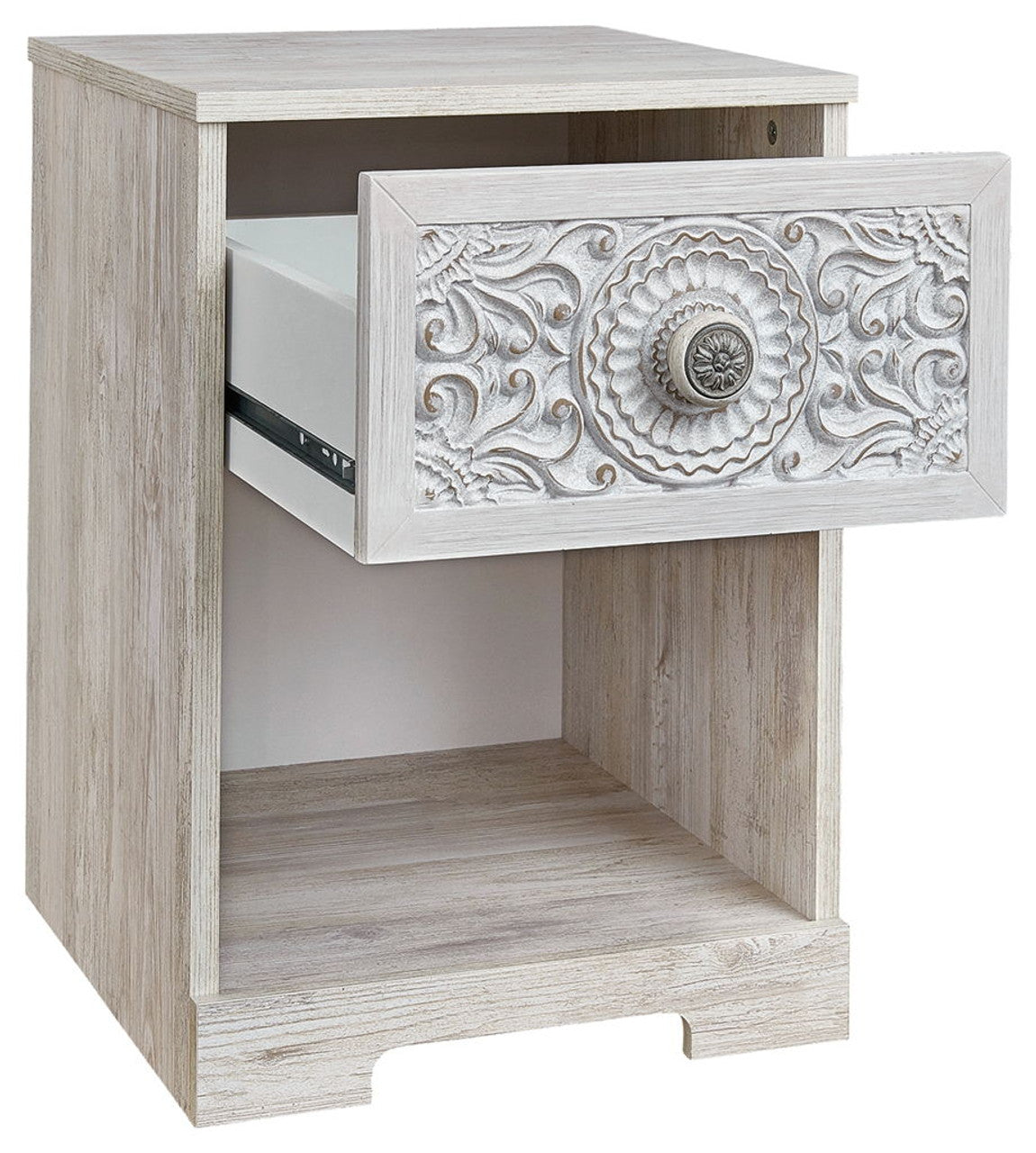Whitewash Nightstand